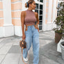 WOMEN'S SEXY SIDE-OPEN JEANS Size (S-L)