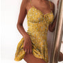 Women's Floral Mini Camisole Dress Size (S-5XL)