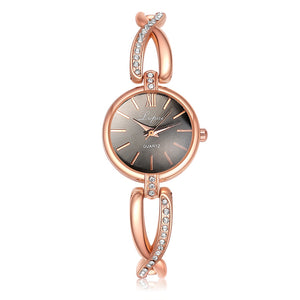 Women's Fashion Quartz Crystal  Luxury Bracelet  Watches