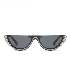 Women's Pearl Rhinestone Sunglasses