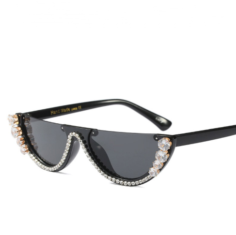 Women's Pearl Rhinestone Sunglasses