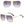 Women's Metal Fashion Street Style Retro Sunglasses