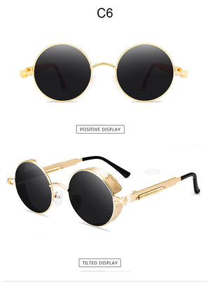 Metal Spring Sunglasses Steampunk Sunglasses