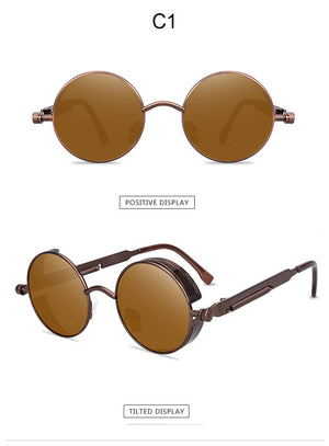 Metal Spring Sunglasses Steampunk Sunglasses