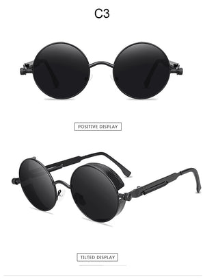 Metal Spring Sunglasses Steampunk Sunglasses