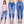 Women's stretch slim pencil feet jeans Size (S-3XL)