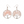 Women's Natural Crystal Crushed Stone Wishing Tree Earrings