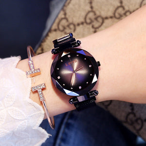 Women's Waterproof  Rose Gold  Fashion Diamond Watches