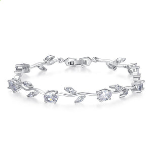 Women's Plated crystal  bracelet