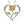 Women's Zircon Heart Rose Silver Necklace