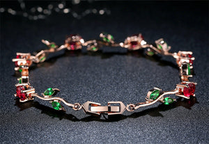 Women's Plated crystal  bracelet