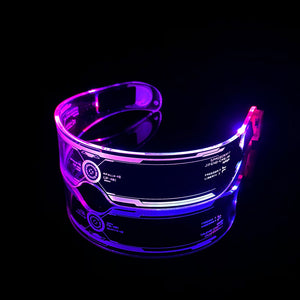 LED Luminous Futuristic Style Glasses