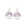 Women's Natural Crystal Crushed Stone Wishing Tree Earrings