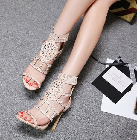 Women's Sexy Rhinestone high heels