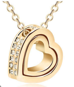 Women's Love Heart Necklace