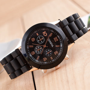 Women's and Men's Quartz Trendy Fashion Couple Watches