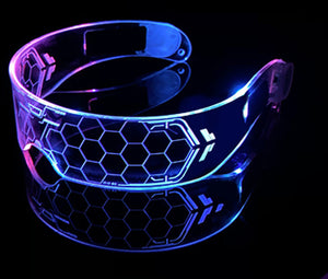 LED Luminous Futuristic Style Glasses