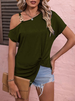 Women's Off Shoulder Design Tops Size (S-XXXL)