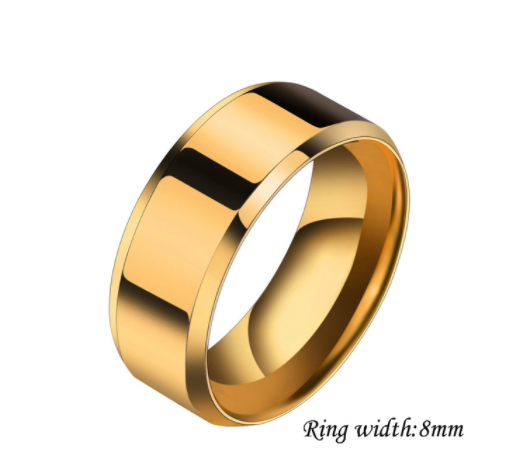 Niche Rings For Men And Women Stainless Steel Couple Rings