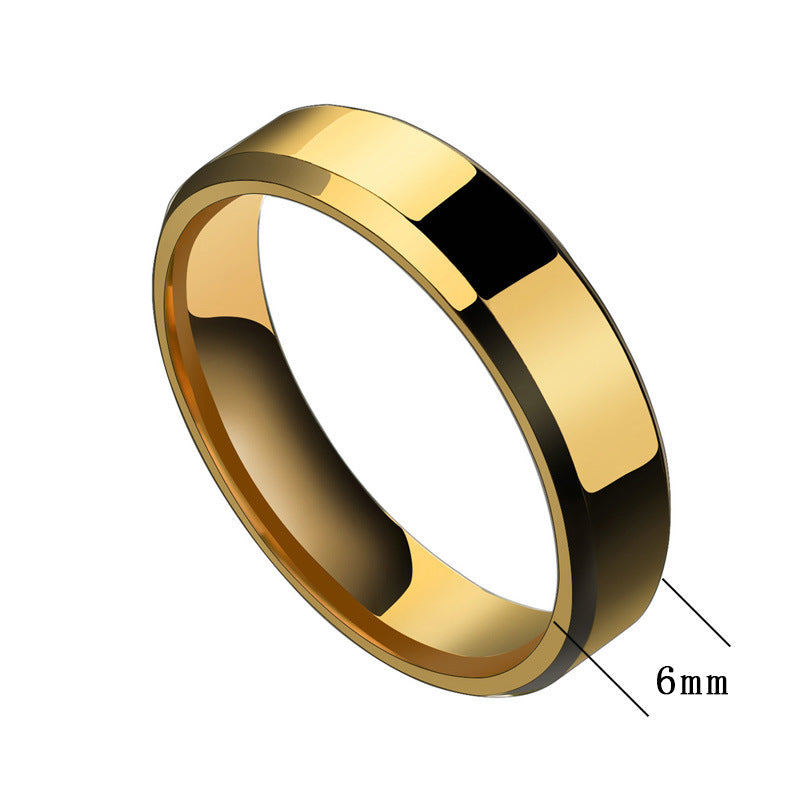 Niche Rings For Men And Women Stainless Steel Couple Rings